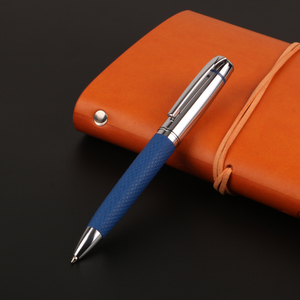 विज्ञापन उपहार के लिए प्रीमियम पु चमड़ा कवर मेटल ट्विस्ट बॉल पेन - Product Image 5