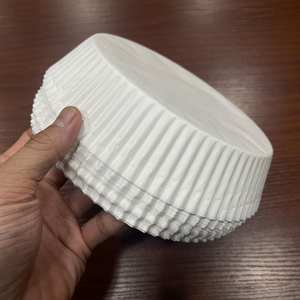 16/20CM Round Silicone Paper Air Fryer Liner High-Temp Resistant BPA Free - Product Image 4