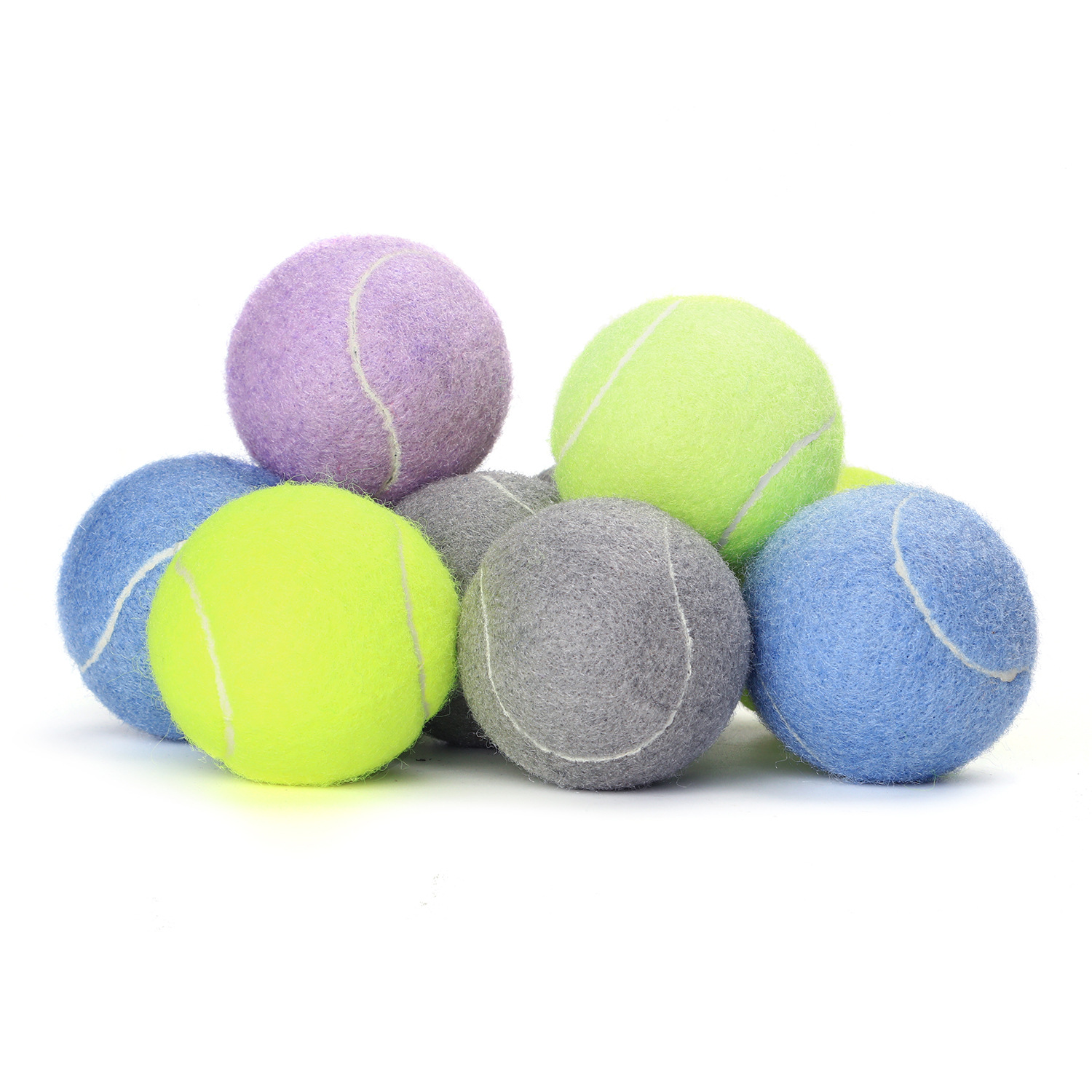 Palline da Tennis personalizzate per la promozione della pallina da Tennis per cani striduli durevoli con stampa Logo personalizzata per l'allenamento