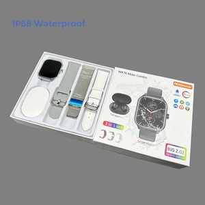 Montre connectée WK76 Hot Smart Watch 4 en 1 avec écouteurs série 9, montre Reloj <span class=keywords><strong>W26</strong></span> Pro Max, écouteurs TWS, montre connectée 2 en 1 T55 Pro Max - Product Image 5
