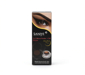 Saniye Eyebrow Powder Plus Gel 8G 2 en 1 para una definición natural de las cejas - Product Image 1
