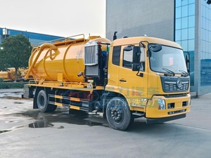 4x2 Diesel Sewage Suction Truck 4WD Optional 6m Suction <b>Range</b> Municipal Sewage and Septic Tank Cleaning - Product Image 2