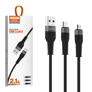 Meistverkauftes 2.1A Kabel Schnellladekabel USB Typ C Port Aufladeschnelligkeit sicheres Kabel für iPhone Huawei Xiaomi