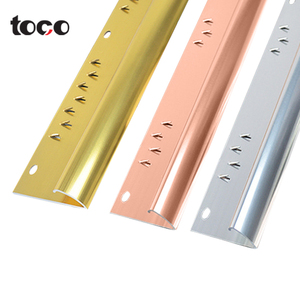 Toco Dải Viền Nhôm Thanh Z Dải Viền Chuyển Tiếp Thảm Kim Loại Dải Viền Cong Cho Thảm Và Sàn Nhà - Product Image 4