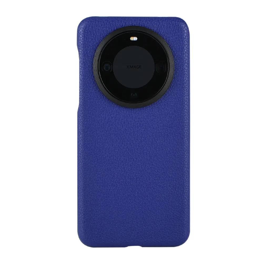 Huawei用のカスタムメイドの最高品質の防水PUレザー素材ブルー耐久性ブラウンメイト60携帯電話ケース