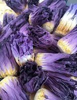 KAIYANGE Vente en gros Lan Lian Hua Fleur de lotus bleu séchée en vrac Fleur fermée Thé aux herbes Thé aux fleurs sans vide