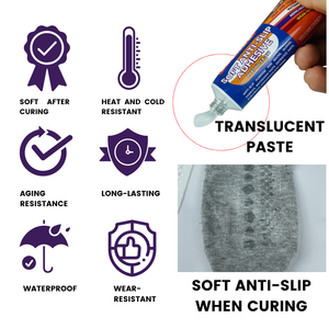 Pegamento Antideslizante Multiusos Resistente al Agua para Calcetines, Alfombras, Tapetes <span class=keywords><strong>de</strong></span> Baño, Guantes, Electrodomésticos, Adhesivo <span class=keywords><strong>de</strong></span> <span class=keywords><strong>Agarre</strong></span> Fuerte 42G, Compatible con OEM - Product Image 4