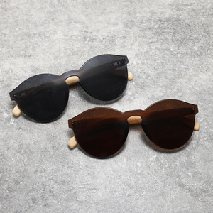 2025 vente chaude de haute qualité lunettes de soleil rondes pour hommes miroir lentille concepteur lunettes de soleil mode Vintage métal charnière lunettes de soleil - Product Image 3