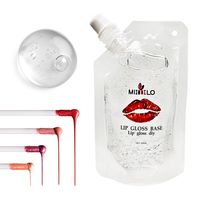 Base de gloss à lèvres végétalienne en gros, fournisseur de gel transparent, base de gloss à lèvres