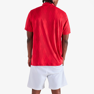 Camisa de Golf de Manga Corta para Hombre, de Lujo, OEM, de Alta Calidad, Elástica en Cuatro Direcciones, Ligera, de Secado Rápido, con Cuello de Doble Capa, Lisa - Product Image 6