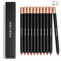 Crayon à lèvres waterproof à glissement fluide, formule crémeuse mate, étiquette privée, logo personnalisé
