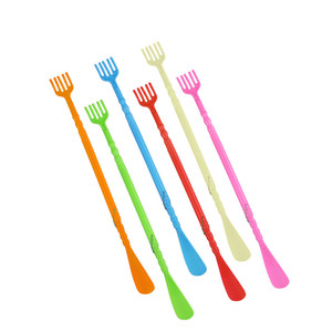 PP plástico longa sapato chifre de Volta Scratcher com Sapato Chifre Alça Longa Sapato Chifre com a Mão Em Forma de Cabo Longo Backscratcher - Product Image 2