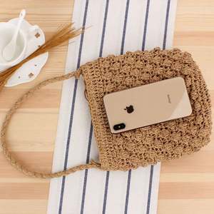 2021 Summer New Trendy Pineapple Pattern Design <b>Paper</b> Straw Mini <b>Bag</b> for Women Lady Girl Beach Resort Travels - Product Image 2