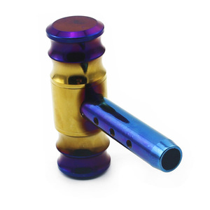 Auso-Racing Car Gear <b>Knob</b> Aluminum Universal Rustproof Manual <b>Shift</b> Lever Blue Coating - Product Image 4
