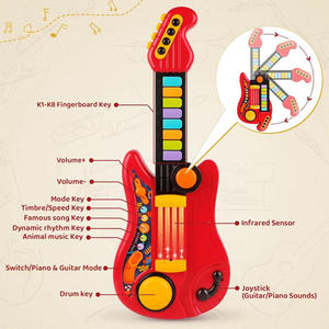 Guitare et Piano Pliables 2-en-1 Orff : Instrument de Musique et Jouet Musical Populaire en Gros - Product Image 3