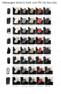 Meilleure vente housse de clé de voiture échantillon gratuit compatible Maroc pour Hyundai Chevrolet VOLVO Audi Ford BMW Land Rover NISSAN Mazda - Product Image 2