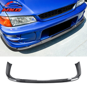Fits For Impreza 97-01 STI Style Front Bumper Lip Chin <b>Splitter</b> PP Carbon Fiber Print Auto Parts Automotive Accessories - Product Image 1