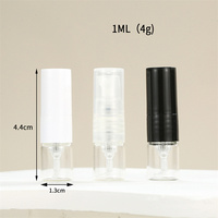 Mini flacons vaporisateurs vides rechargeables de 1 ml, 2 ml, 3 ml, 5 ml, 10 ml pour échantillons de parfum, atomiseurs de test, bouteilles de voyage fines en verre
