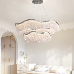 Zèle éclairage suspension lumières boîte de nuit maison lustre en cristal chinois moderne lumière - Product Image 6