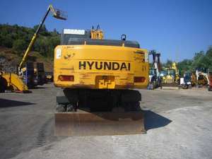 Pelleteuse HYUNDAI 170w-7 originale d'occasion, chenille de 20 tonnes avec composants centraux-Roulement de boîte de vitesse de moteur de pompe à moteur - Product Image 3