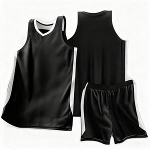 Maillot de basket-ball personnalisé de haute qualité, respirant, à séchage rapide, pour équipes, avec nom d'équipe, taille plus, personnalisable en usine, OEM, par sublimation - Product Image 1