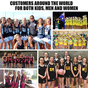 Vestido <span class=keywords><strong>Netball</strong></span> Línea Sublimado Personalizado - Product Image 4