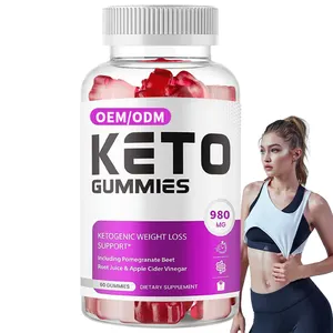 新产品OEM Keto软糖支持消化健康减肥支持心血管健康软糖
