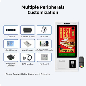 Masung Kiosque de paiement en libre-service Hub de paiement en libre-service Kiosque de paiement TouchFree Kiosque FastTrack pour restaurant - Product Image 4
