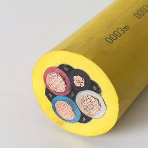 0.66/1.14KV cuivre basse tension gaine en caoutchouc isolation EPR Non métallique blindé Flexible mine de charbon foreur minier câble d'alimentation" - Product Image 1