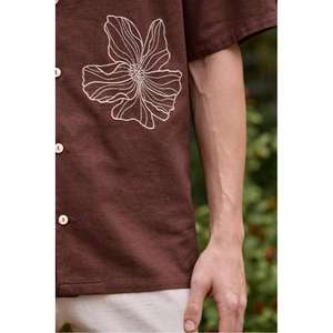 <b>Men</b> <b>Shirt</b> Elegant Design Regular Fit Smooth Texture Lightweight Material Ideal For Work Outings And Relaxed Wear - Product Image 6