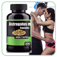 Ausreson OEM ramuan kering kapsul ekstrak akar Astragalus kapsul penggunaan kapsul Astragalus untuk dukungan imun