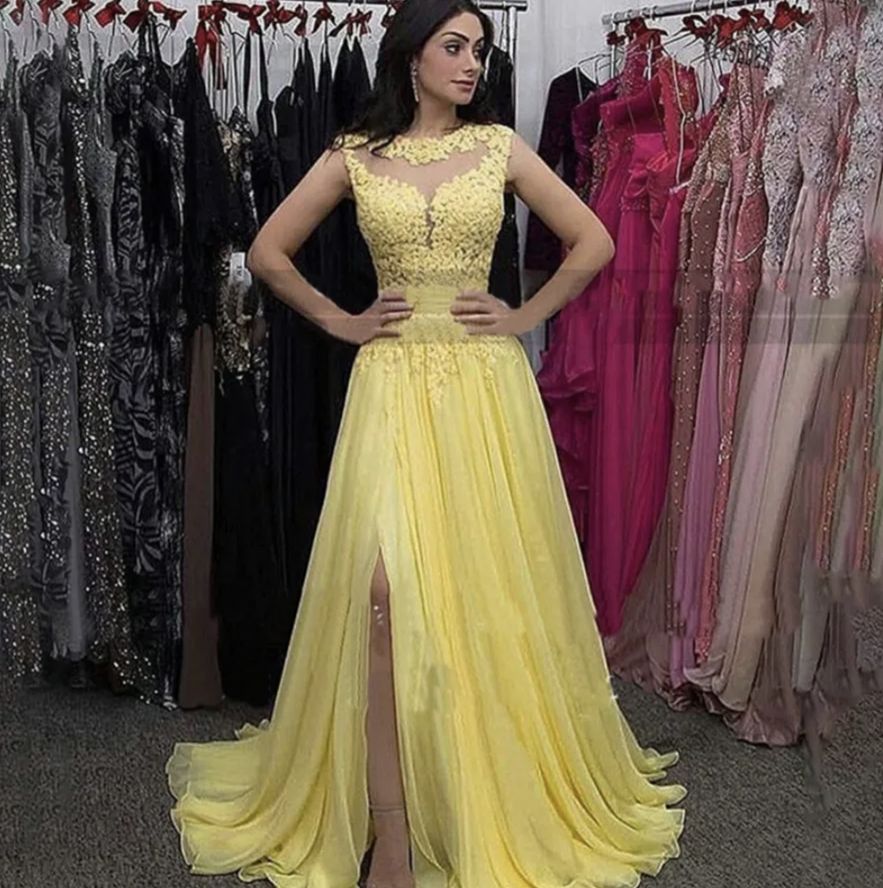 Wholesale Yellow Bridesmaid Dresses Elegant Durable