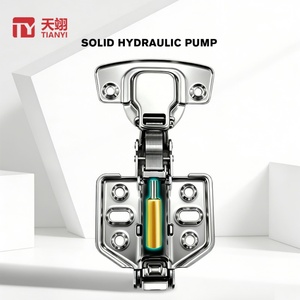 Charnière de meuble TIANYI en acier inoxydable à fermeture douce, réglable 2D, 105 degrés, hydraulique, résistante à la rouille - Product Image 3