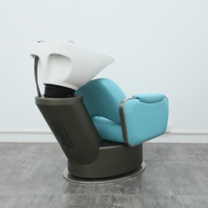 Sillón de Lavado de Cabello Reclinable de Lujo 2026 con Marco Dorado, Silla Hidráulica para Salón de Belleza Profesional y Spa - Product Image 5