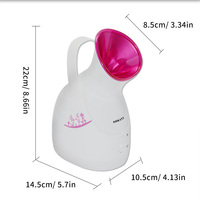 XBH Steamer 2025 Facial Mist Spray Vaporizador Home Sauna Spa 3-In-1 Nano Ionic Facial Steamer Profesional 3 en 1 Facial Steamer