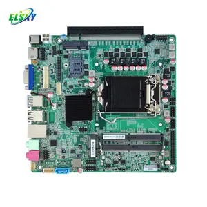 ELSKY anakart QM3600 CPU kahve gölü 8th gen çekirdek i7 8700 HD_MI VGA/DP LVDS/EDP 4K ekran 2 * USB3.0 4/6 * USB2.0