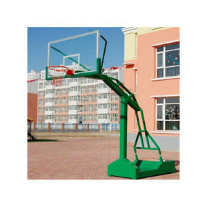 Panier de basket-ball intérieur et extérieur, panier de <span class=keywords><strong>but</strong></span> de basket-ball portable avec support - Product Image 4