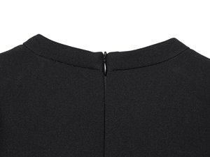 SHENZHU Elegante e alla Moda Nuovo Abito da Donna 2026 Stile Europeo e Americano Semplice con Collo Tondo e Maniche a Sbuffo 2175536 - Product Image 5