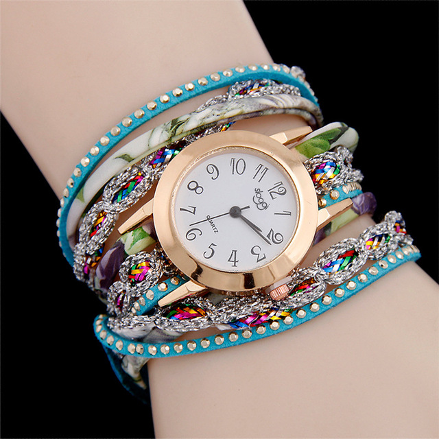 Wholesales Fashion Wrist Women Watch Quartz High Quality Bracelet Lady Watch Factory Leather Watch