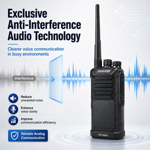 Radio Bidireccional Portátil Profesional de 5 Vatios UHF VHF CTCSS / DCS Encriptado Analógico - Product Image 3