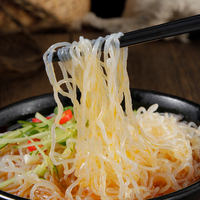 Collations coréennes de la meilleure qualité Pâtes au konjac Halal Nouilles Shirataki Spaghetti Ramen Stock instantané en vrac de protéines riches en matières grasses disponibles