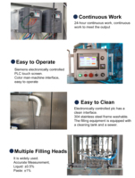 Machine automatique de remplissage et de scellage de bouteilles en plastique pour liquides, machine de remplissage de jus de fruit de la passion