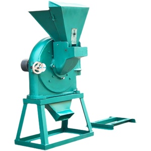 Usine directement manuelle Broyeur de céréales Broyeur pulvériser <span class=keywords><strong>Moulin</strong></span> à farine Broyeur à disque cannelé - Product Image 1