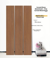 Carrelage en bois grainé mat 200*1200 mm, carrelage en céramique imitation bois antidérapant pour chambre à coucher, salon, balcon, mur et sol intérieurs