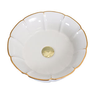 Lavabo Artistico da Appoggio Moderno, <span class=keywords><strong>Lavandino</strong></span> Rotondo Fatto a Mano, Lavabo in Ceramica da <span class=keywords><strong>Bagno</strong></span> - Product Image 3