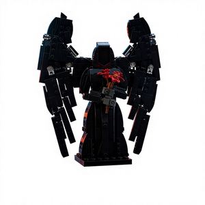 ตัวต่อเลโก้พลาสติกแบบพกพา รุ่น Black Devil ยอดนิยมขายดีข้ามประเทศ ของเล่นประกอบรูปดอกไม้สุดฮิต สำหรับเด็กอายุ 14 ปีขึ้นไป - Product Image 1