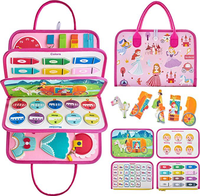 CPC CE Enfants Éducation Précoce Montessori Jouets Toddler Busy Board Jouet Sensoriel Pour Enfants Multi Activités Feutre Occupé Conseil Livres