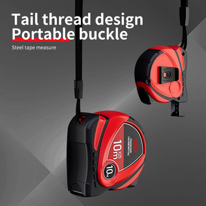 Mini reglas de cinta de estilo de gama alta 5M 7,5 m 10m Medición métrica de precisión Medidor de anillo de acero inoxidable resistente al desgaste Plástico - Product Image 6