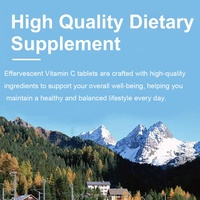 Comprimés effervescents Vigo Vitamine C 1000mg sans gluten, complément alimentaire pour soutenir le système immunitaire des adultes et des enfants, complément alimentaire OEM