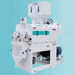 เครื่องขัดขาวข้าวแบบลูกกลิ้งขัดคู่ CFN2525FK พร้อมมอเตอร์ 55KW สำหรับโรงงานข้าวขนาด 8-11 ตันในลาว  ลดราคาพิเศษ - Product Image 1